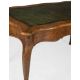 A VICTORIAN BURR WALNUT AND TOOLED LEATHER INSET BUREAU PLAT, SECOND HALF 19TH CENTURY - Image 3 of 3