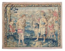 A FLEMISH HISTORICAL TAPESTRY 'THE TRIUMPH OF ROME', 17TH CENTURY