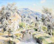 λ GABRIEL DESCAMPS (FRENCH 1919-2011), BASTIDE DU COTÉ DE GRASSE