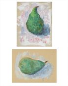λ ADRIAN RYAN (BRITISH 1920-1998), TWO STUDIES OF PEARS