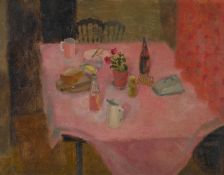 λ JAMES FITTON (BRITISH 1899-1982), THE BREAKFAST TABLE