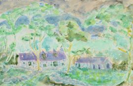 λ ADRIAN RYAN (BRITISH 1920-1998), WELSH LANDSCAPE, GAREG FAWR