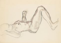 λ DUNCAN GRANT (BRITISH 1885-1978), RECLINING NUDE