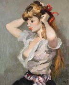 λ MARCEL DYF (FRENCH 1899-1985), CLAUDINE A LA COIFFURE