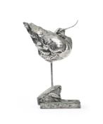 DYLAN LEWIS (SOUTH AFRICAN B. 1964)PREENDANCE II (AVOCET)CuNi (cupro-nickel)Signed and numbered 5