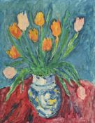 λ ADRIAN RYAN (BRITISH 1920-1998), STILL LIFE OF TULIPS