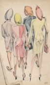 λ RAYMOND SHEPPARD (BRITISH 1913-1958), WOMEN WALKING