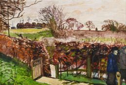 λ CAREL WEIGHT C.H., R.A. (1908-1997), THE GARDEN PATH