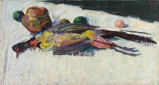 λ ADRIAN RYAN (BRITISH 1920-1998), PHEASANTS AND VEGETABLES