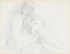 λ ANTHONY DEVAS (BRITISH 1911-1958), STUDY OF A SEATED WOMAN