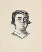 REX WHISTLER (BRITISH 1905-1944)'I AM A PLAIN WIFE'Pen and ink and wash8 x 5.5cm (3 x 2in.)Exec