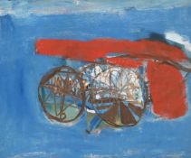 λ HENRY INLANDER (AUSTRIAN 1925-1983), ABSTRACT COMPOSITION