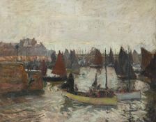 λ JOHN ANTHONY PARK (BRITISH 1880-1962), THE HARBOUR, ST. IVES