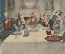 HENRY TONKS (BRITISH 1862-1937), THE CONVERSATION THEN TURNED ON TONKS