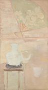 λ MARY POTTER (BRITISH 1900-1981), STILL LIFE WITH A FAN
