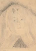 JOHN SINGER SARGENT (AMERICAN 1856-1925), GIRL WEARING A WHITE VEIL, AFTER MANCINI