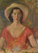 λ AUGUSTUS JOHN (BRITISH 1878-1961), PORTRAIT OF JEMIMA PITMAN
