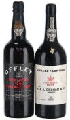 1960/1970 A Pair of Vintage Ports: Offley and Graham's