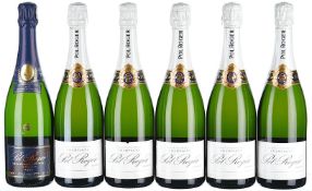 1999/NV Mixed Lot of Pol Roger Champagne