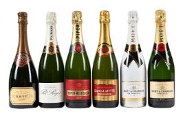 A Mixed Lot of NV Champagne