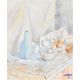 λ G. FRESCO (ITALIAN 20TH CENTURY), STILL LIFE OF JUG AND EGGS - Image 2 of 3