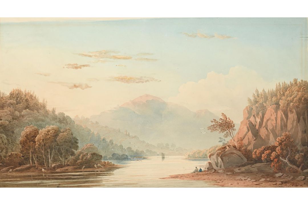 JOHN VARLEY (BRITISH 1778-1842), VIEW ON THE MONDEGO - Image 2 of 3