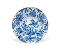 A CHINESE BLUE AND WHITE DISH, KANGXI