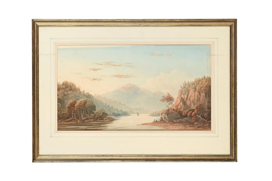 JOHN VARLEY (BRITISH 1778-1842), VIEW ON THE MONDEGO - Image 1 of 3