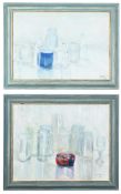 λ G. FRESCO (ITALIAN 20TH CENTURY), STILL LIFE; STILL LIFE (2)