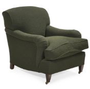 A GEORGE SMITH ARMCHAIR, OF RECENT MANUFACTURE