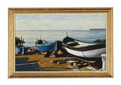 λ PIETRO FALCIDIENO (ITALIAN 20TH CENTURY), ALLA FOCE
