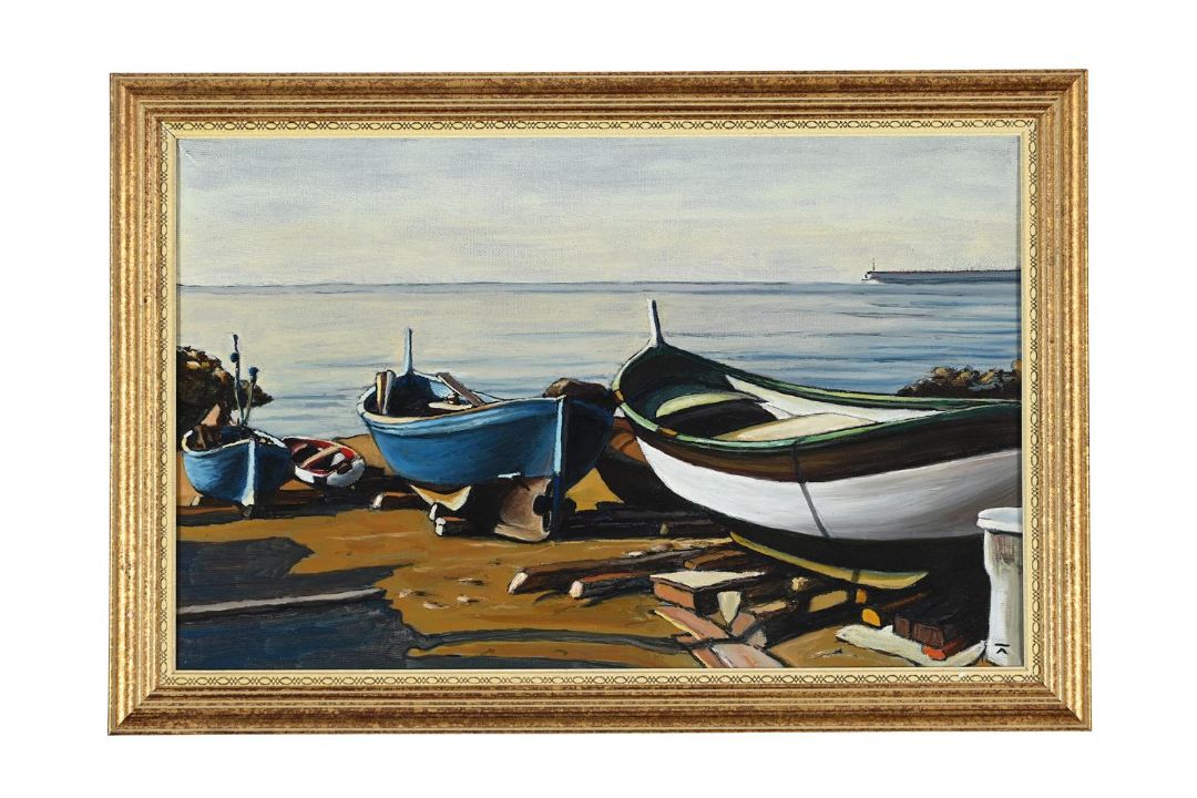 λ PIETRO FALCIDIENO (ITALIAN 20TH CENTURY), ALLA FOCE - Image 1 of 3