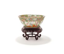 A CANTONESE BOWL, LATE 19TH CENTURY AND LATER