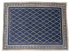 AN AUBUSSON WOVEN CARPET