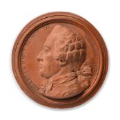 JEAN-BAPTISTE NINI (1717-1786), TERRACOTTA MEDALLION 'CHARLES JUSTE, PRINCE OF BEAUVAU', DATED 1770