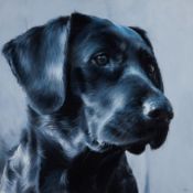λ VICKY PALMER (BRITISH 21ST CENTURY), BLACK LAB 'MUTLEY'