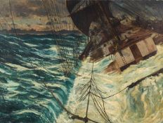 λ CLAUDE MUNCASTER (BRITISH 1903-1974), A LOW DAWN AND WE'RE IN THE WASTE