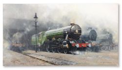 λ DAVID SHEPHERD (BRITISH 1931-2017), FLYING SCOTSMAN