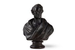 AFTER EDWARD WILLIAM WYON (1811-1885), A BRONZE PORTRAIT BUST OF SIR JOHN HAWKSHAW