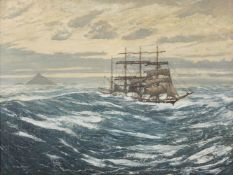 λ CLAUDE MUNCASTER (BRITISH 1903-1974) THE OLIVEBANK ROUNDING CAPE HORN