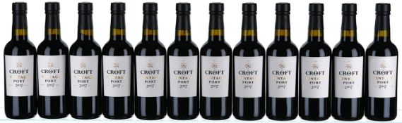ß 2017 Croft, Vintage Port (Halves) - In Bond