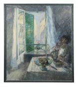 λ JANE CORSELLIS (BRITISH B.1940), PETIT DEJEUNER