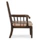 A SIMULATED ROSEWOOD BOBBIN TURNED ARMCHAIR, WITH ROBERT KIME FABRIC CUSHION, 19TH CENTURY - Image 3 of 3