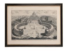 AFTER GIOVANNI BATTISTA PIRANESI, VEDUTA DELL'INSIGNE BASILICA VATICANA