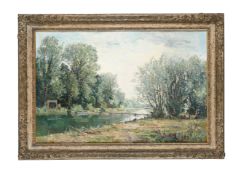λ CHARLES ERNEST CUNDALL (BRITISH 1890-1971), THE KENNET AT HUNGERFORD