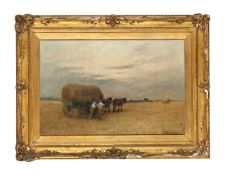 ARTHUR GEORGE BELL (BRITISH 1849-1916), THE DAY'S WORK DONE