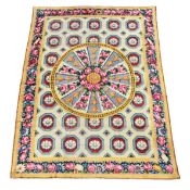A SPANISH CARPET, IN SAVONNERIE STYLE, CIRCA 1900
