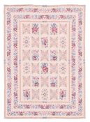 AN ENGLISH NEEDLEPOINT CARPET, OF 19TH CENTURY DESIGN