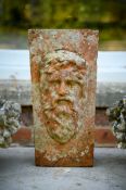 A RARE DUNBALL STEAM POTTERY TERRACOTTA ARCHITECTURAL TILE, SOMERSET, CIRCA 1880-1885