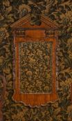 A GEORGE II WALNUT AND PARCEL GILT MIRROR, IN THE MANNER OF WILLIAM KENT, CIRCA 1740